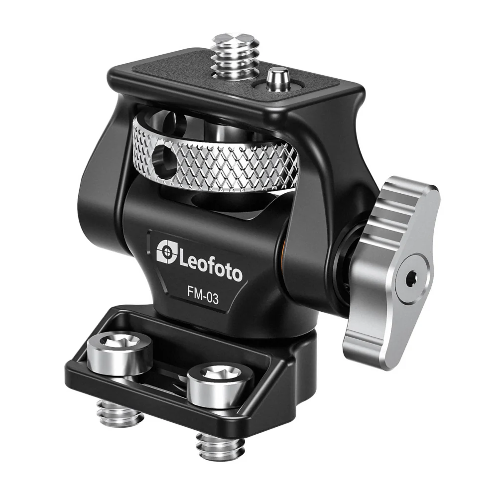 Leofoto FM-03 Monitor Mount with Dual Screw 1/4"