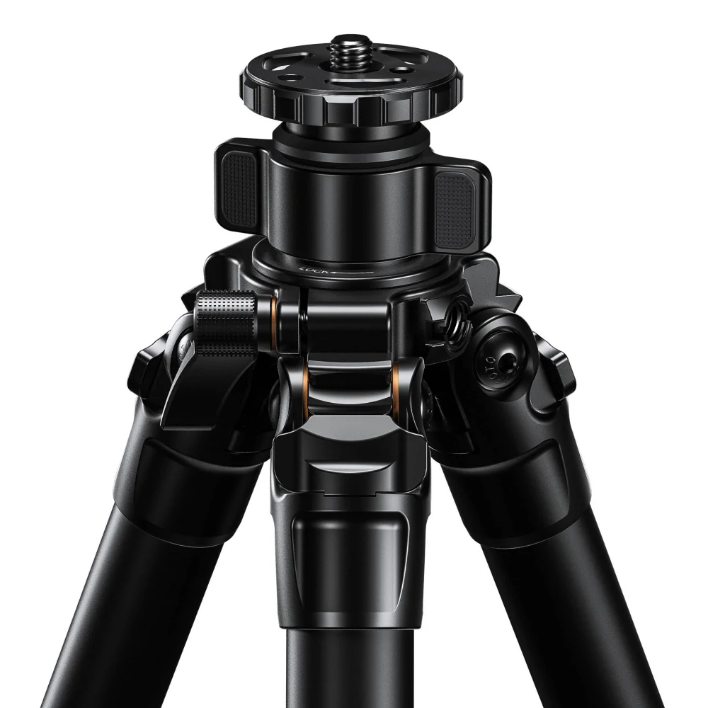 Leofoto LG-284C Black 4 Section Water Resistant Carbon Fibre Tripod with LH-36R Ball Head - Image 3