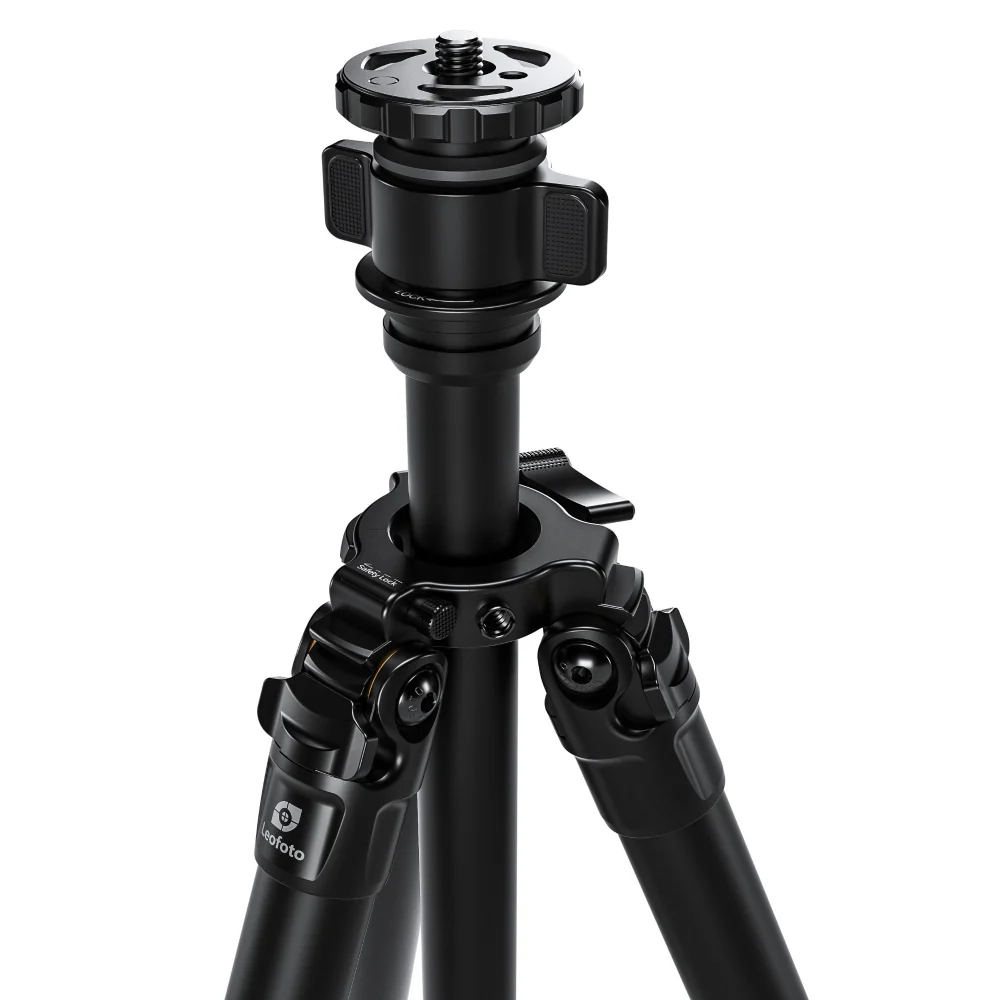 Leofoto LG-324C Black 4 Section Water Resistant Carbon Fibre Tripod with LH-40R Ball Head - Image 2