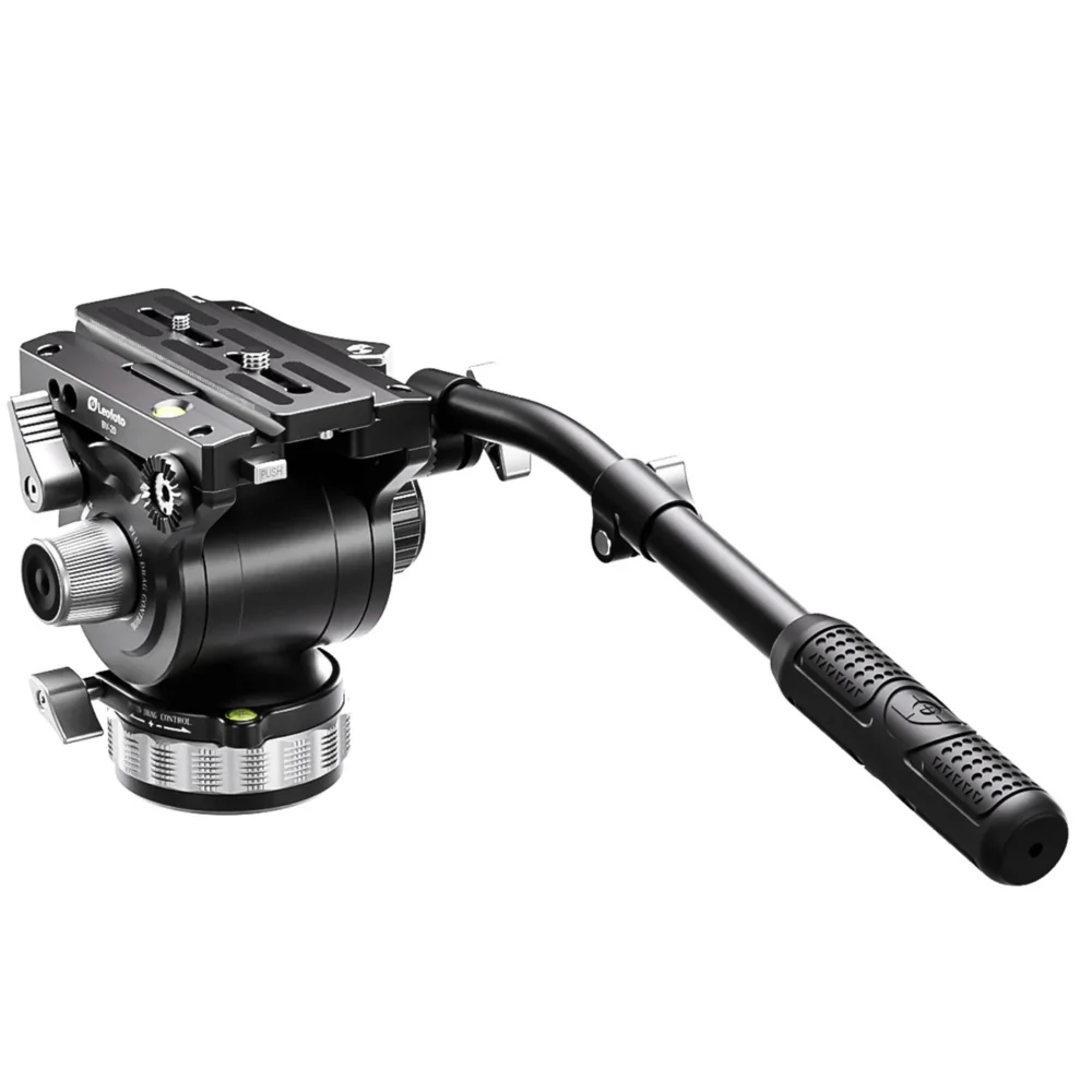 Leofoto LVC-253C Cinematic Video Series 3 Section Tripod with BV-20 Video Head - Image 10