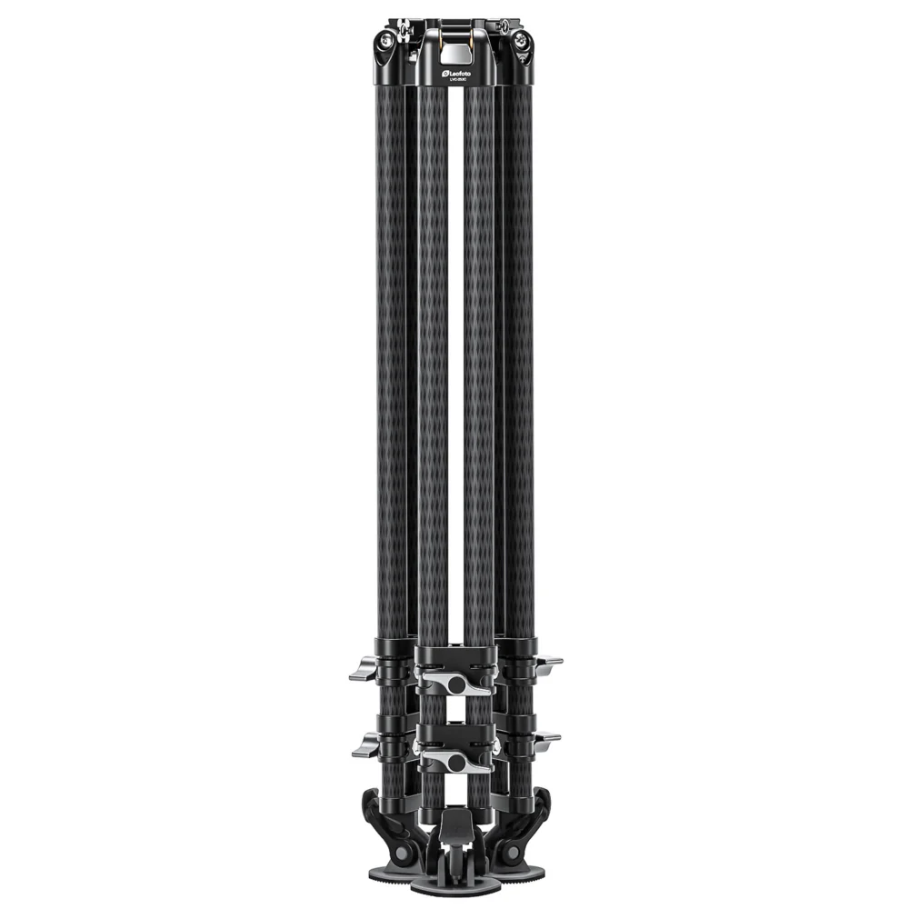 Leofoto LVC-253C Cinematic Video Series 3 Section Tripod with BV-20 Video Head - Image 4