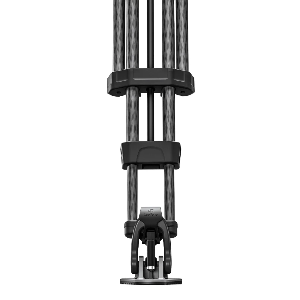 Leofoto LVF-163C+FH-10 Professional Carbon Fibre Video Tripod with Fluid Video Head - Image 9