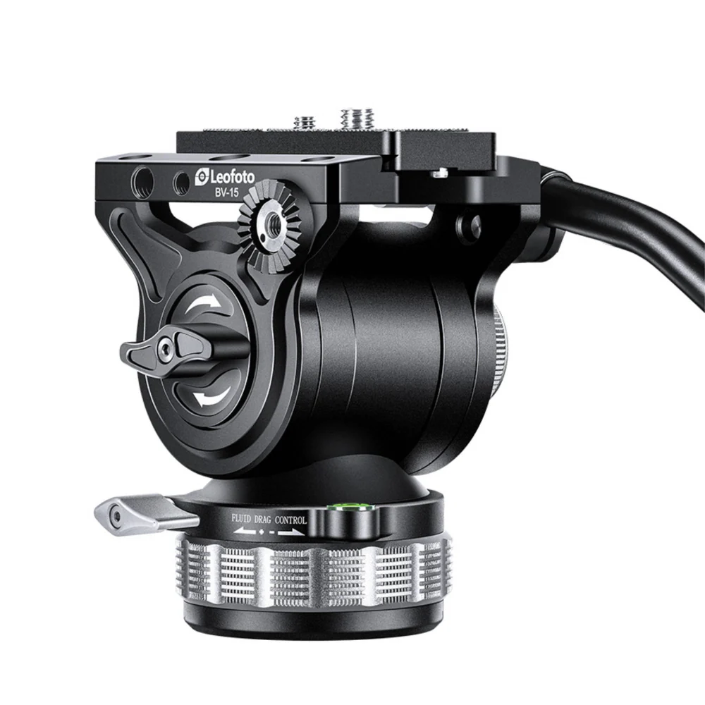 Leofoto LVM-324C Manba Video Series 4 Section Tripod with BV-15 Video Head - Image 11