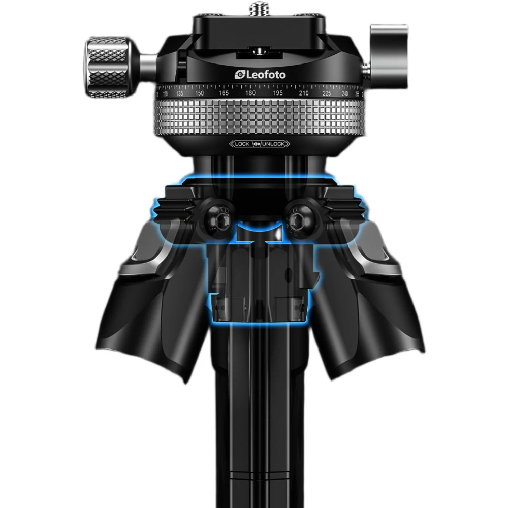 Leofoto LY-265CF-G Mr.Y Series Carbon Fibre Tripod with Inverted Ball Head - Image 13