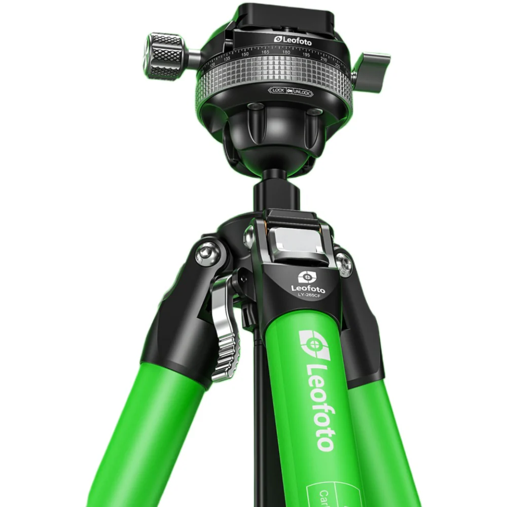 Leofoto LY-265CF-G Mr.Y Series Carbon Fibre Tripod with Inverted Ball Head - Image 3