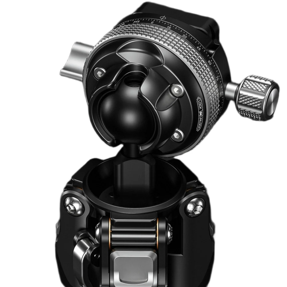 Leofoto LY-265CF-G Mr.Y Series Carbon Fibre Tripod with Inverted Ball Head - Image 9