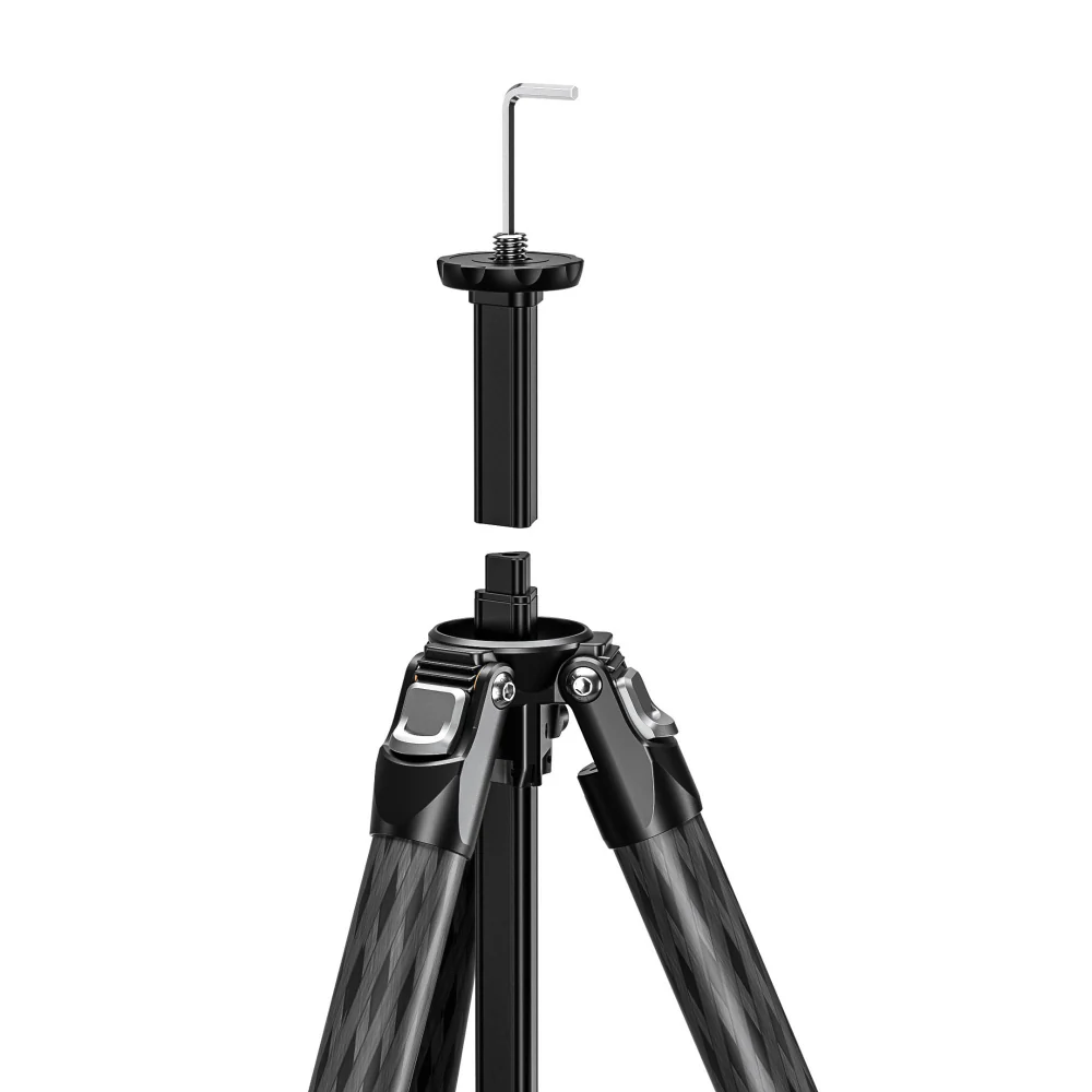 Leofoto LY-265CV Mr.Y Series Carbon Fibre Tripod with Inverted Ball Head + Video Head - Image 8