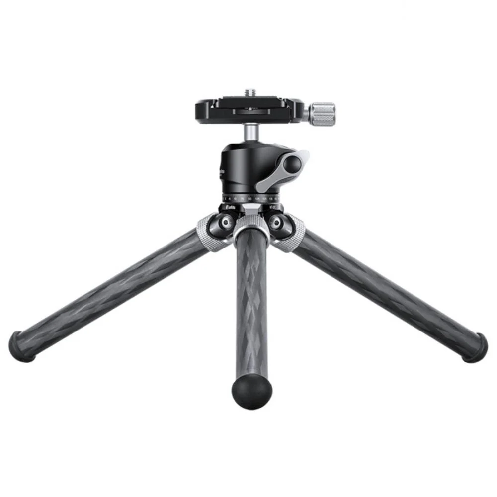 Leofoto MT-02C Mini Carbon Fibre Table Top Tripod with LH-22 Ball Head - Image 2