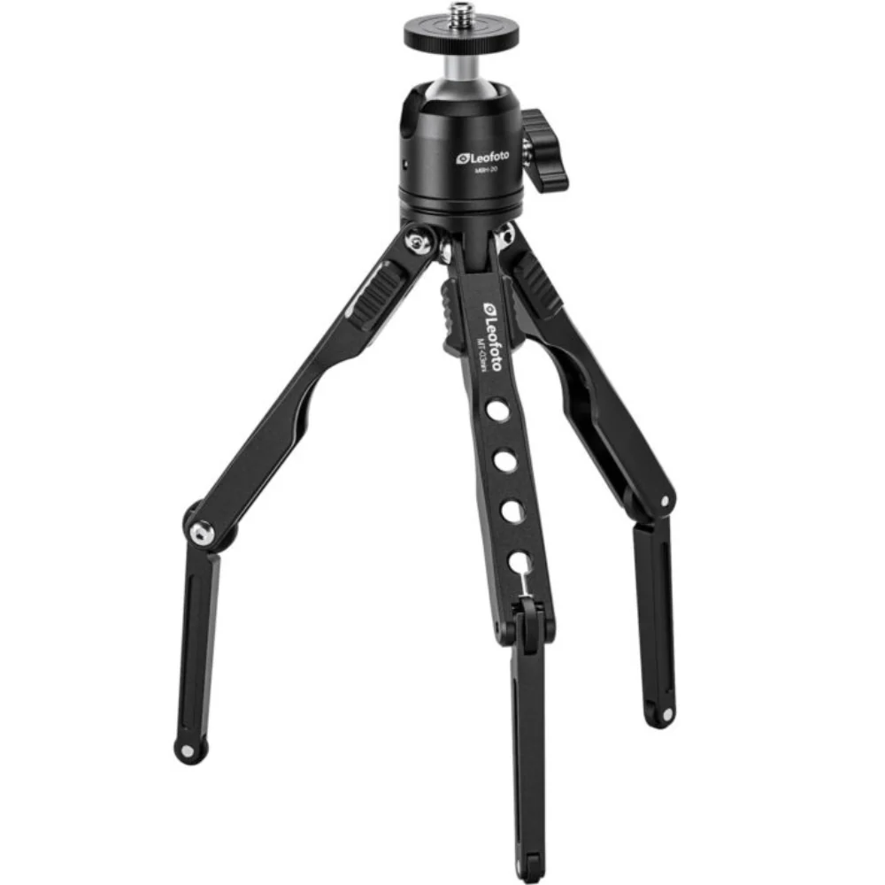 Leofoto MT-03 Mini Table Top 2 Section Tripod with MBH-20 Ball Head - Image 17
