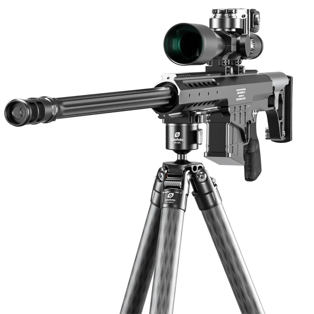 Leofoto SA-324CLX+MA-40X Carbon Fibre Outdoors Tripod with Rapid Lock Ballhead - Image 3