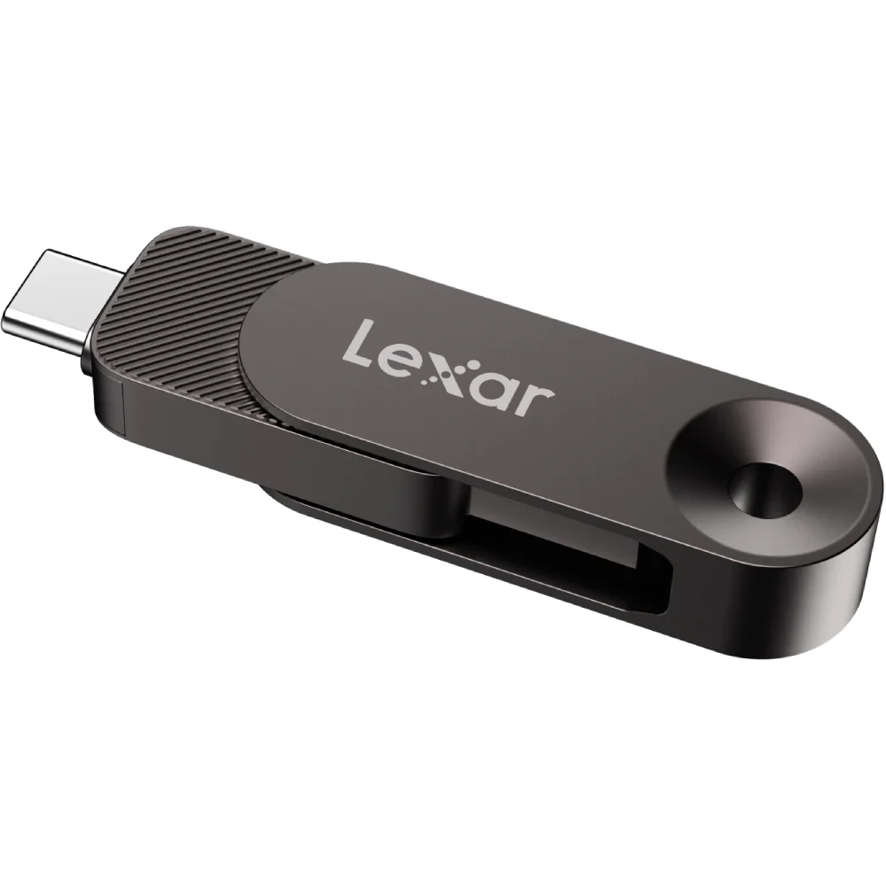 Lexar 128GB JumpDrive Solid State Dual Drive D500 USB 3.2 - Image 3