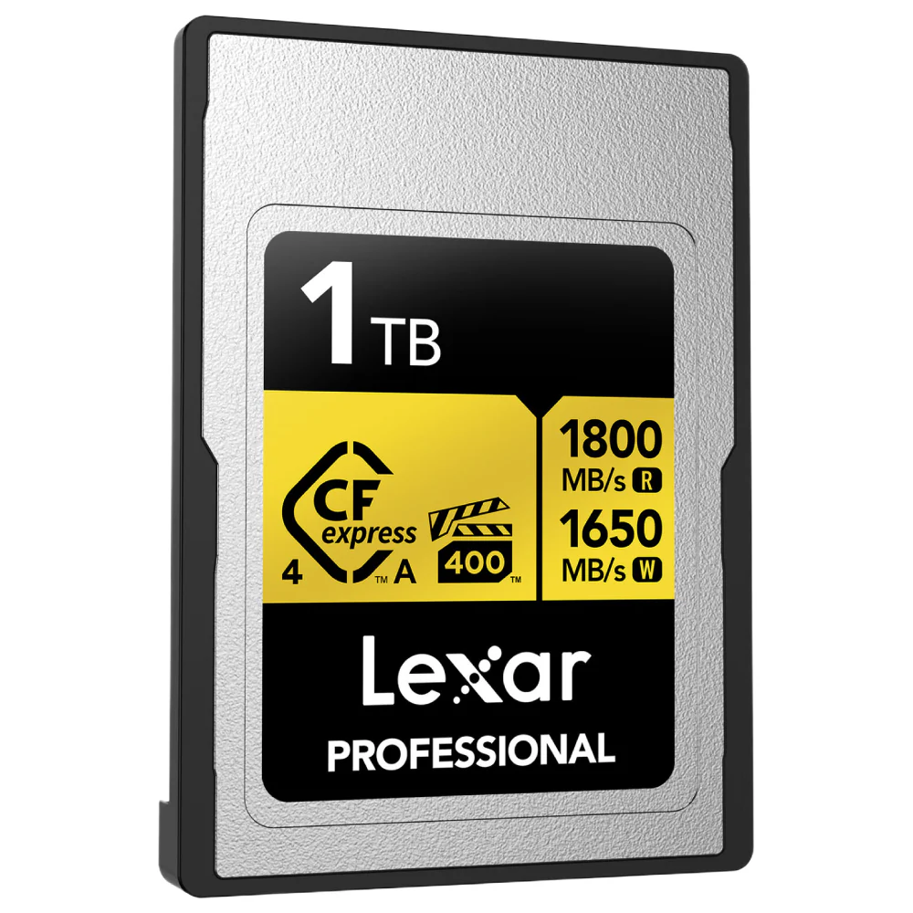 Lexar Professional Gold 1TB CFexpress 4.0 Type A 1800MB/s Memory Card - Image 2