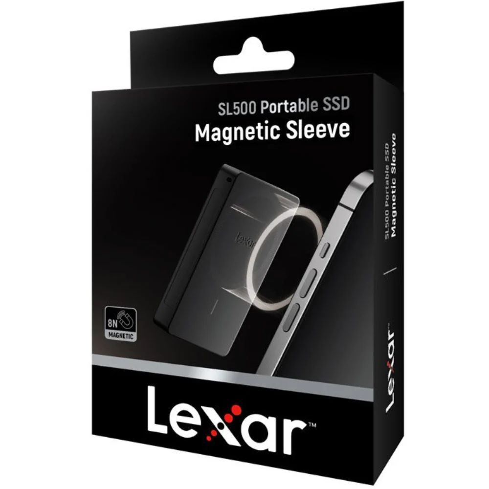 Lexar SL500 Portable SSD Magnetic Sleeve (Sleeve Only) - Image 2