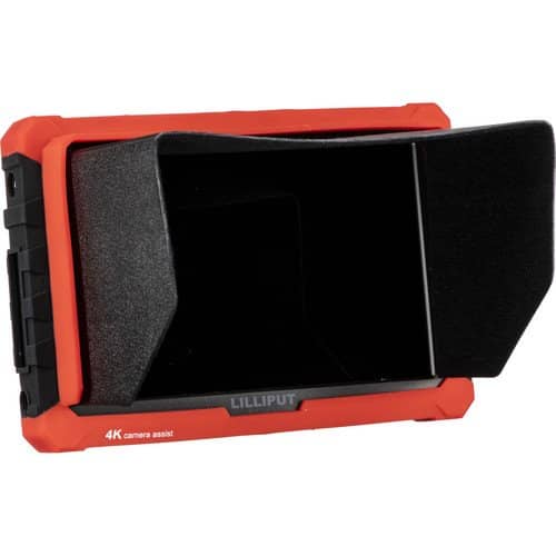 Lilliput A7S 7" Full HD Monitor with 4K Support (Red Case) - Image 2
