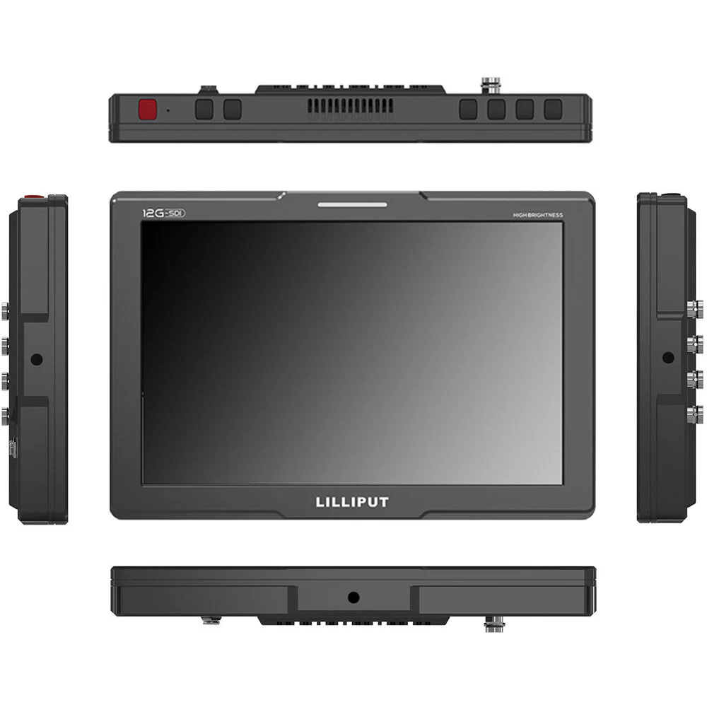Lilliput Q10 10.1" Ultrahigh Brightness On-Camera Monitor with 2 x 12G-SDI, 1 x HDMI (1500 cd/m²) - Image 6