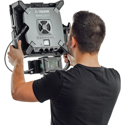 Litepanels Gemini 1x1 Soft RGBWW Panel Standard Yoke Litepanels - Image 2