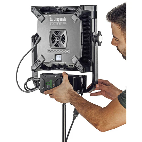 Litepanels Gemini 1x1 Soft RGBWW Panel Standard Yoke Litepanels - Image 3
