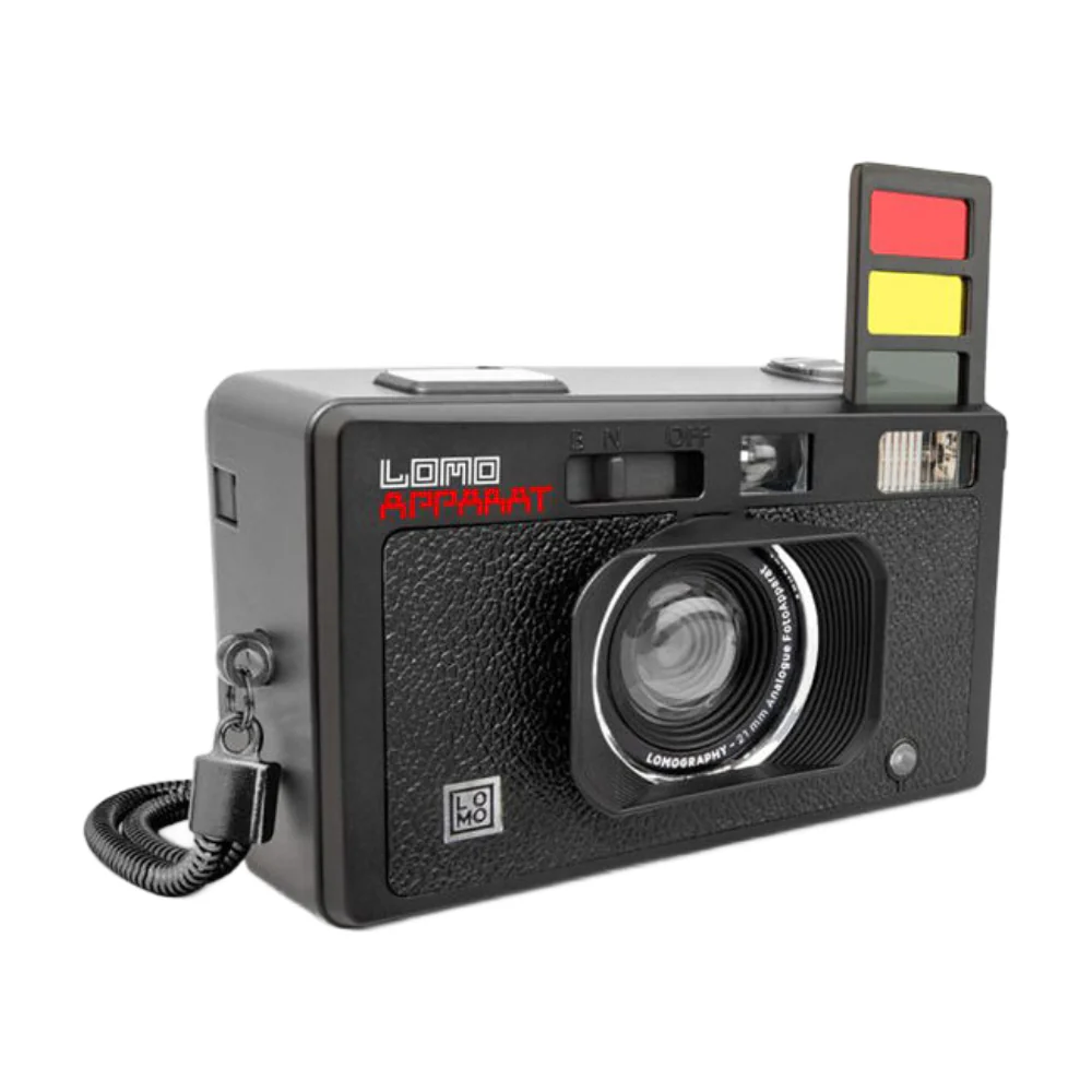 Lomography LomoApparat 21mm Wide-Angle Camera (Black) - Image 3
