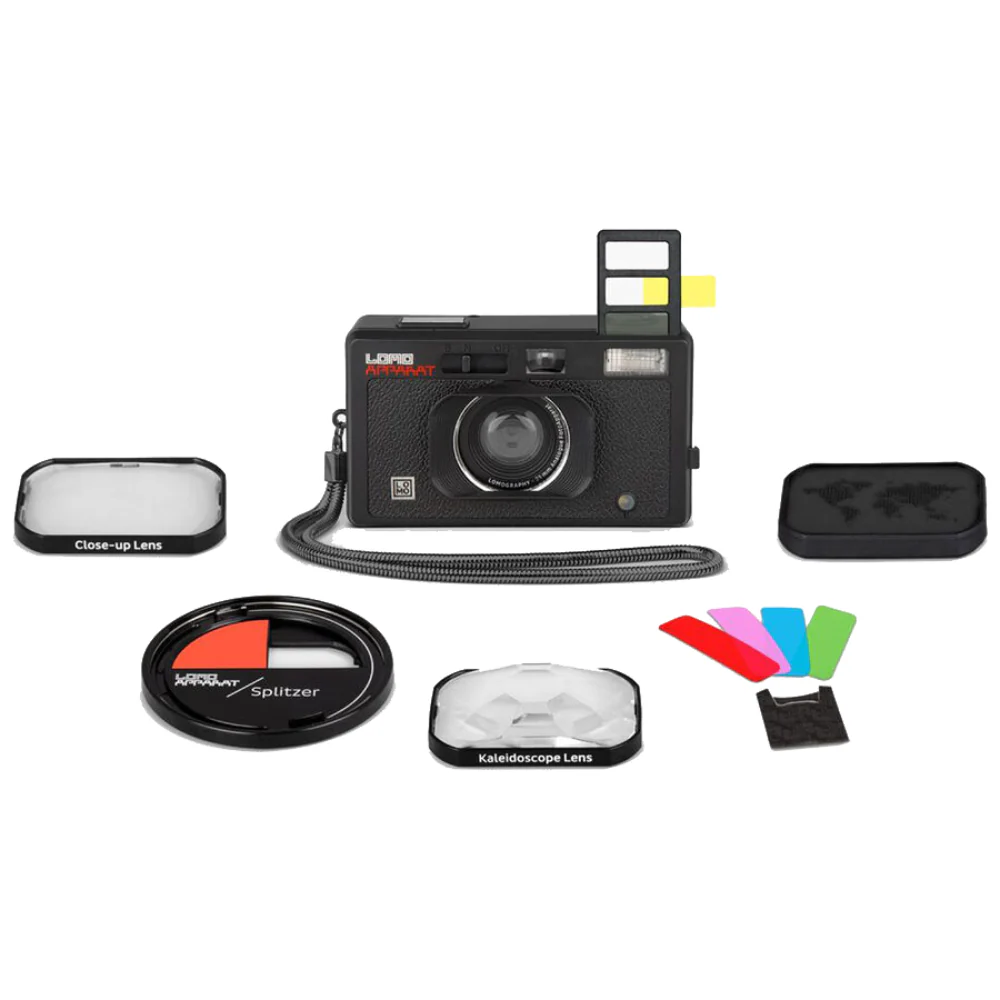 Lomography LomoApparat 21mm Wide-Angle Camera (Black) - Image 7