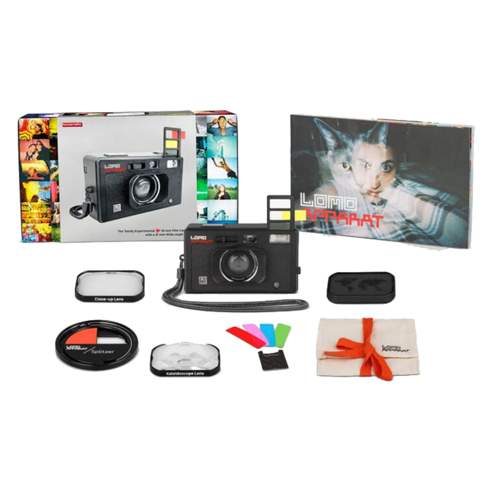 Lomography LomoApparat 21mm Wide-Angle Camera (Black) - Image 8