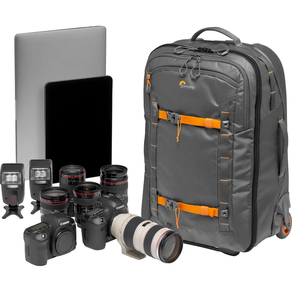 Lowepro Whistler RL 400 AW II Roller Camera Bag (Grey) - Image 9
