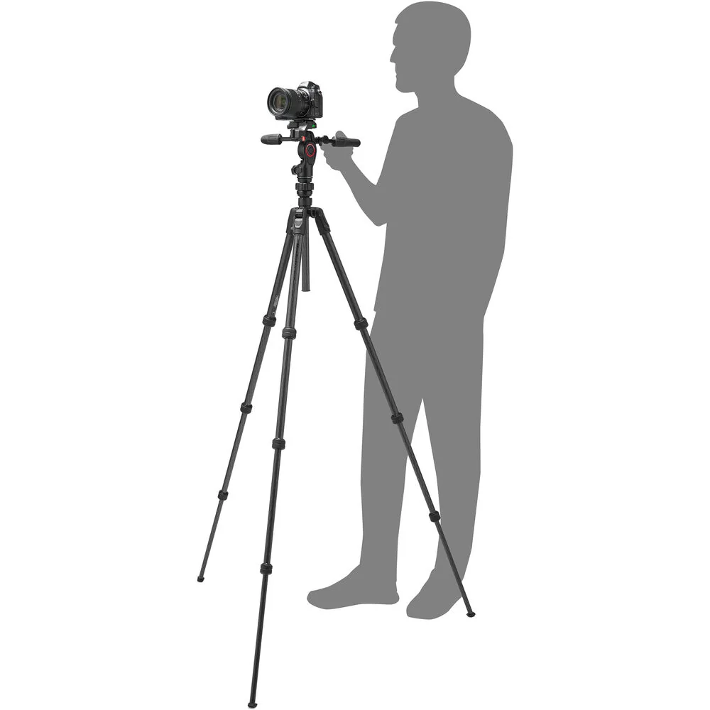 Manfrotto Befree GT PRO Travel Tripod with 3-Way Pan/Tilt Head - Image 14
