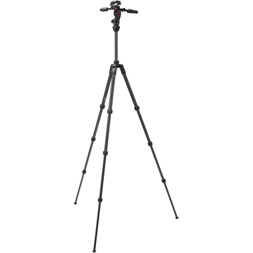 Manfrotto Befree GT PRO Travel Tripod with 3-Way Pan/Tilt Head - Image 3