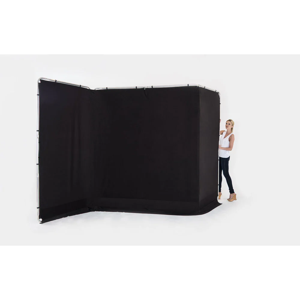 Manfrotto LL LB7625 Panoramic Background Cover 4m Black - Image 4