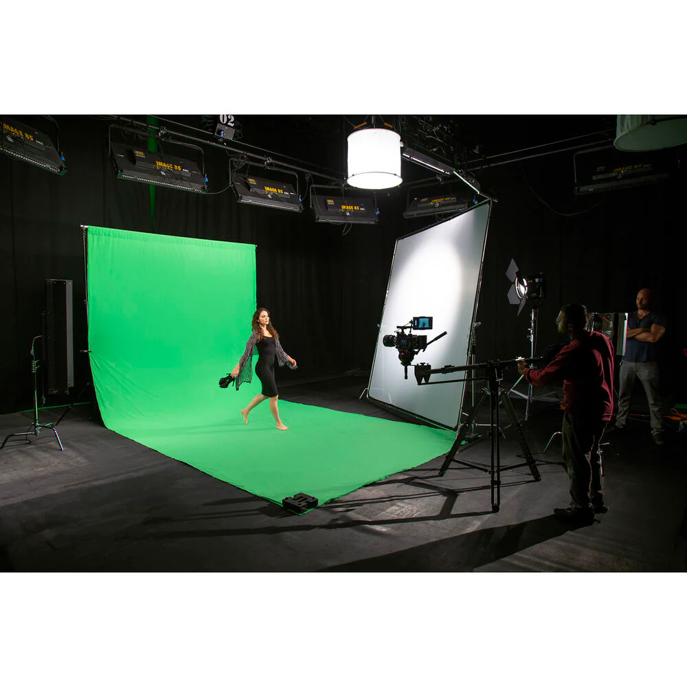 Manfrotto LL LC5887 Reversible Chroma Key Curtain Blue and Green Background 3 x 7m - Image 4