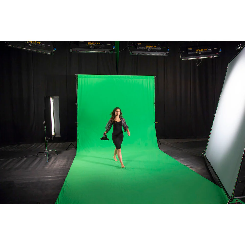 Manfrotto LL LC5887 Reversible Chroma Key Curtain Blue and Green Background 3 x 7m - Image 5