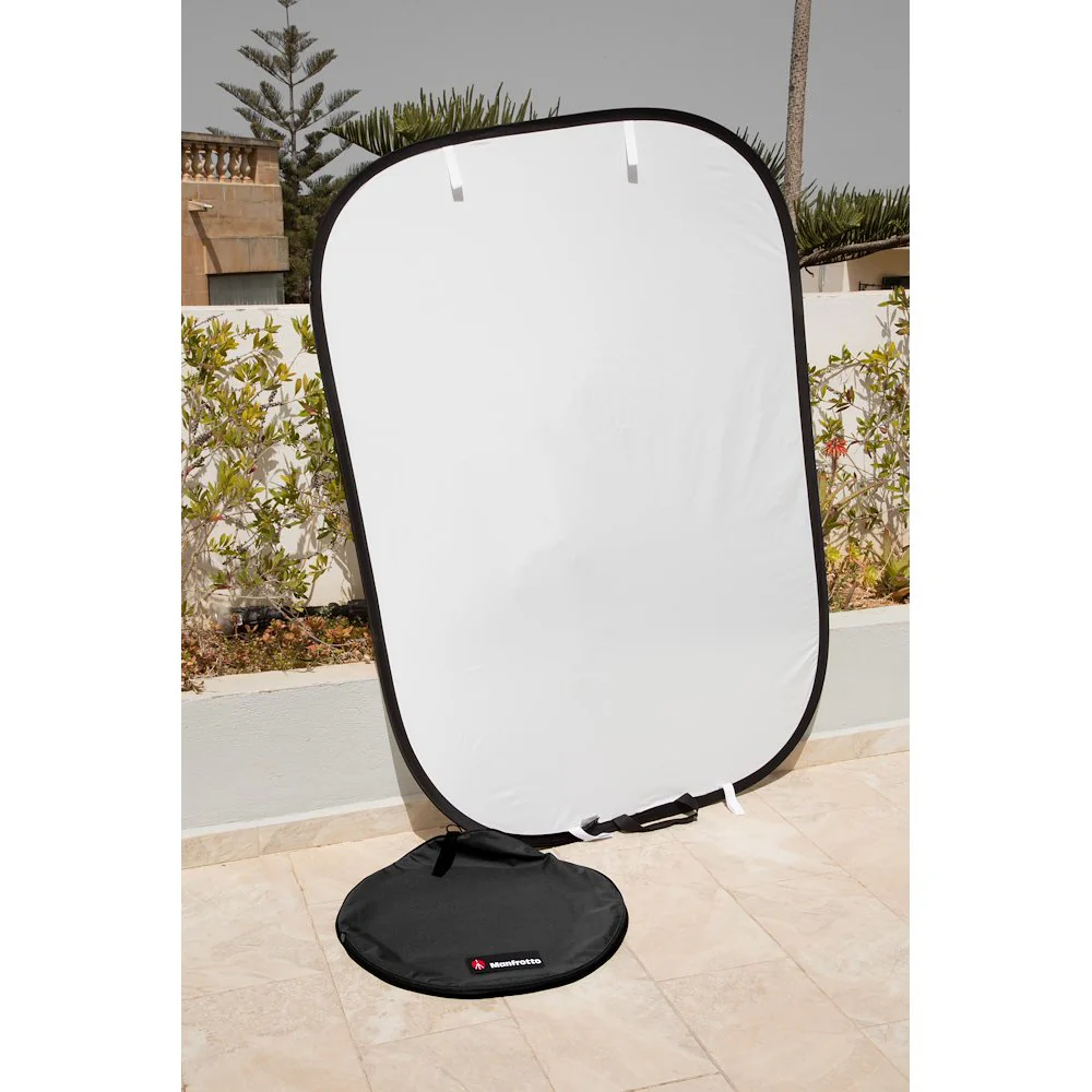 Manfrotto LL LR7236 1.8 x 1.2m Collapsible Reflector Sunfire/White - Image 2