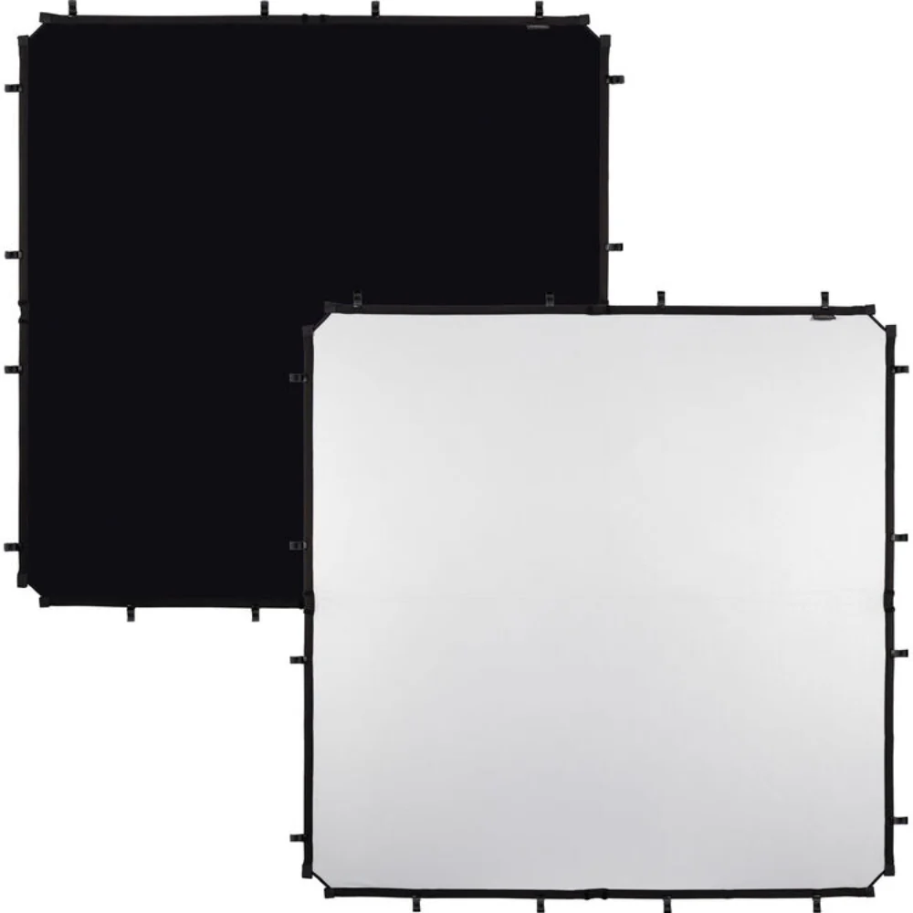 Manfrotto LL LR81521R Lastolite SkyRapid 1.5 x 1.5m Black/White Fabric