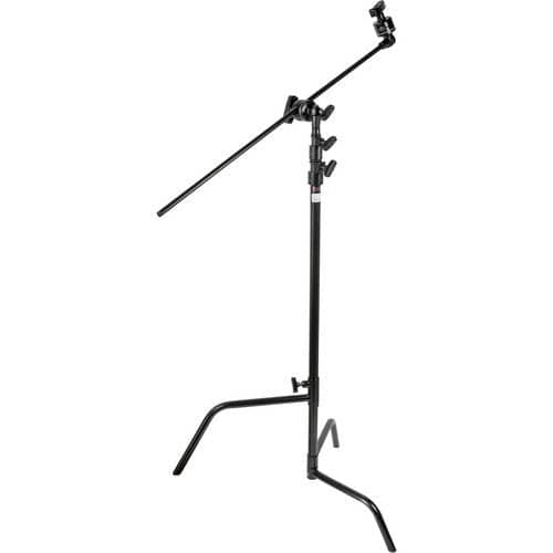 Matthews 40" C-Stand with Sliding Leg, Grip Head, and Arm (Black, 10.5') - Image 2