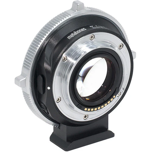 Metabones Canon EF to E-Mount T CINE Speed Booster ULTRA 0.71x (Black Matt) - With Tripod Foot (MB_SPEF-E-BT3)