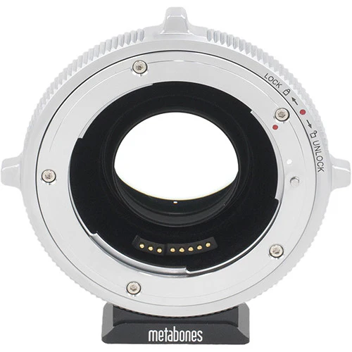 Metabones Canon EF to E-Mount T CINE Speed Booster ULTRA 0.71x (Black Matt) - With Tripod Foot (MB_SPEF-E-BT3) - Image 4