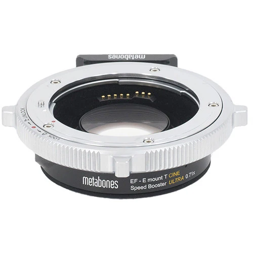 Metabones Canon EF to E-Mount T CINE Speed Booster ULTRA 0.71x (Black Matt) - With Tripod Foot (MB_SPEF-E-BT3) - Image 7