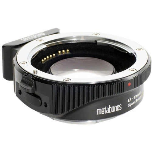 Metabones Canon EF to E Mount T Speed Booster ULTRA 0.71x II (Black Matt) - With Tripod Foot (MB_SPEF-E-BT4) - Image 4