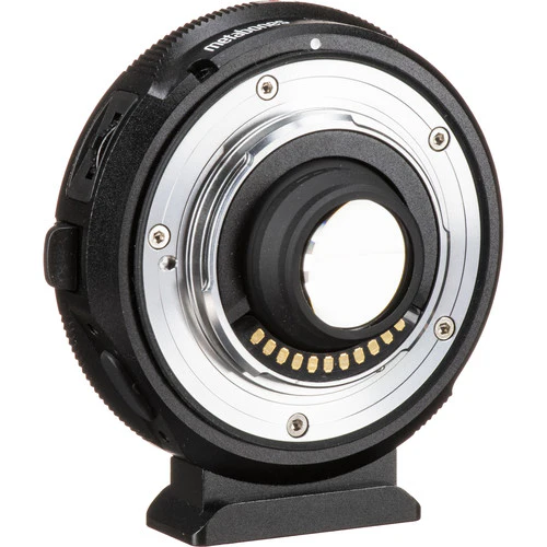 Metabones Canon EF to Micro FourThirds T Super16 0.58x (Black Matt) - With Tripod Foot (MB_SPEF-m43-BT7) - Image 2