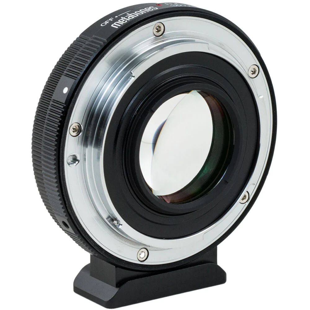 Metabones Canon FD/FL to RF-Mount T CINE Speed Booster Ultra 0.71x Adapter with Tripod Foot (Black) - Image 2