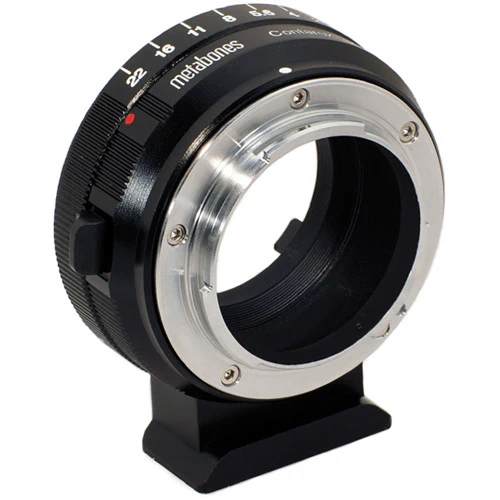 Metabones Contarex to X-Mount/FUJI Adapter (Black Matt) - With Tripod Foot (MB_CX-X-BM1) - Image 2