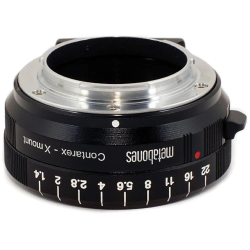 Metabones Contarex to X-Mount/FUJI Adapter (Black Matt) - With Tripod Foot (MB_CX-X-BM1) - Image 4