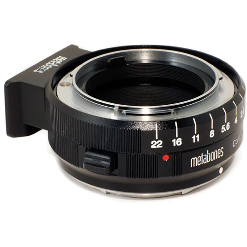 Metabones Contarex to X-Mount/FUJI Adapter (Black Matt) - With Tripod Foot (MB_CX-X-BM1) - Image 5