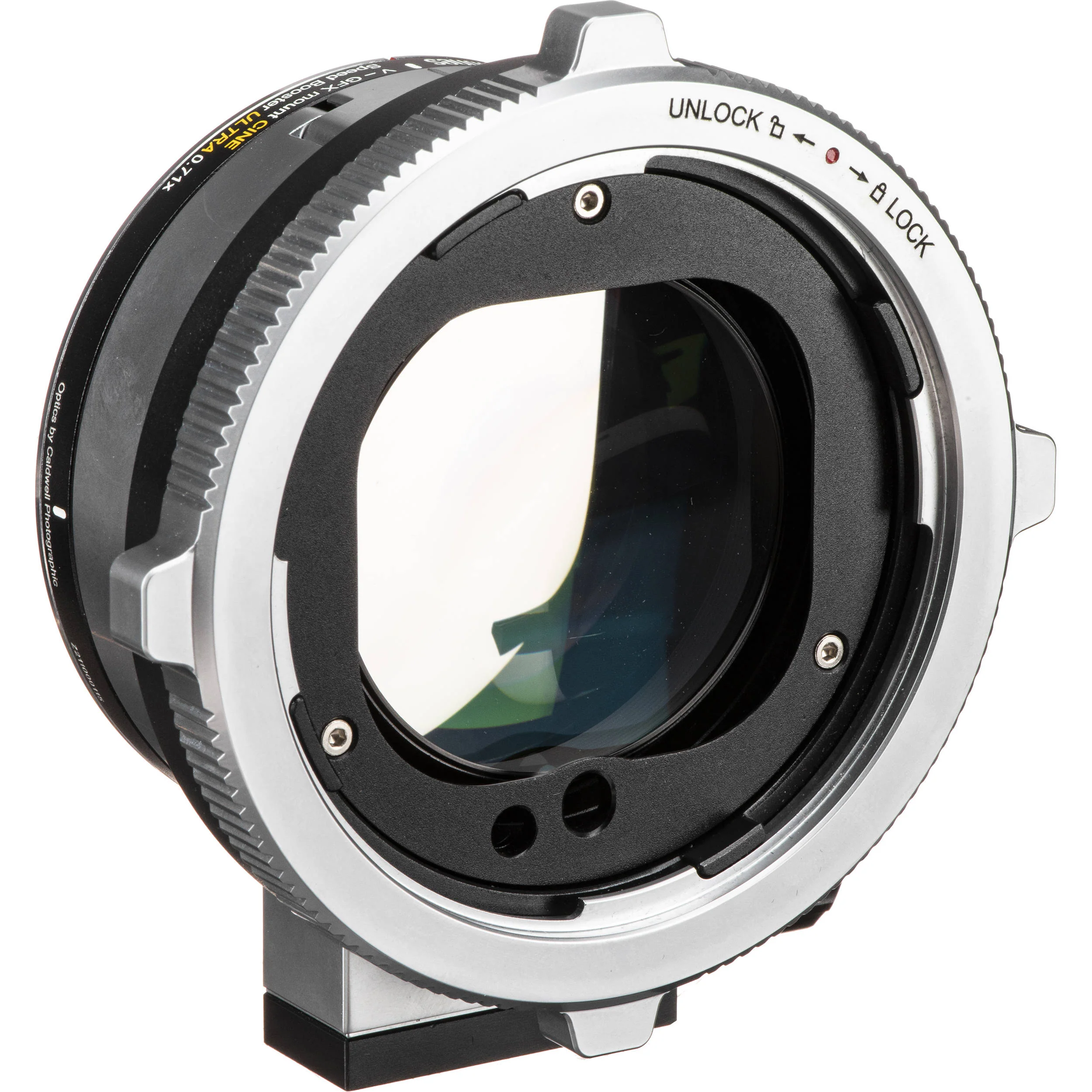 Metabones Hasselblad V Lens to Fuji G CINE Speed Booster ULTRA 0.71x - With Tripod Foot (MB_SPHV-FG-BM1)