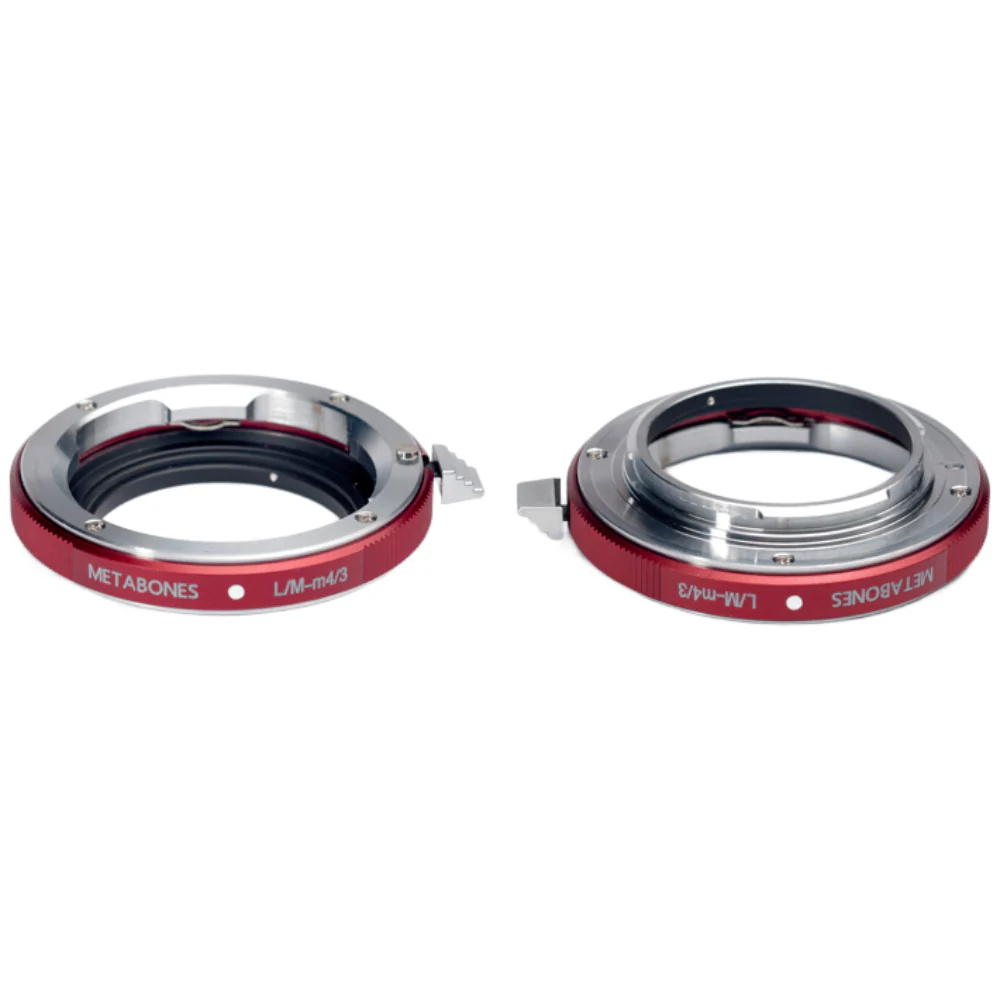 Metabones Leica M to Micro Four Thirds Adapter No Tripod Foot (Red)