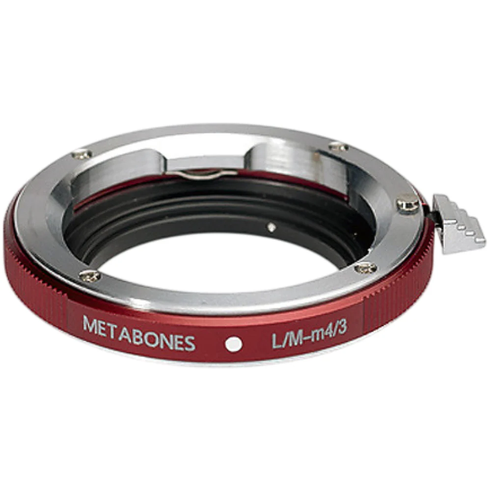 Metabones Leica M to Micro Four Thirds Adapter No Tripod Foot (Red) - Image 2