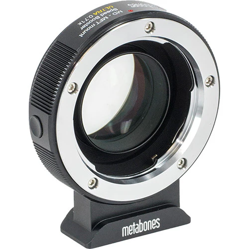Metabones Minolta MD to Micro FourThirds Speed Booster ULTRA 0.71x (Black Matt) - With Tripod Foot (MB_SPMD-m43-BM3)