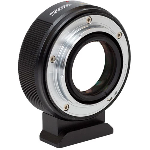 Metabones Minolta MD to X-mount Speed Booster ULTRA 0.71x  (Black Matt) - With Tripod Foot (MB_SPMD-X-BM3) - Image 4