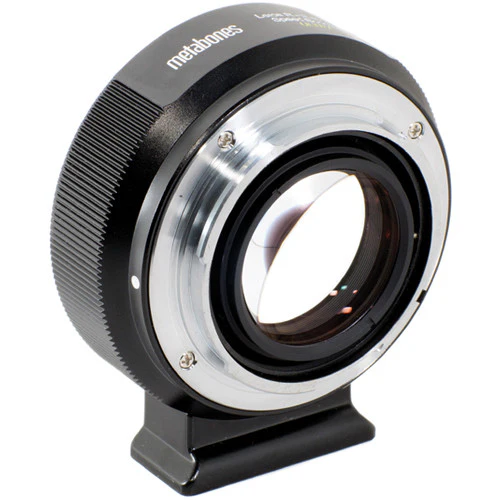 Metabones Speed Booster adaptor- Leica R to E-Mount ULTRA 0.71x (Black Matt) - With Tripod Foot (MB_SPLR-E-BM2) - Image 4