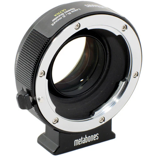 Metabones Speed Booster adaptor- Leica R to E-Mount ULTRA 0.71x (Black Matt) - With Tripod Foot (MB_SPLR-E-BM2) - Image 5