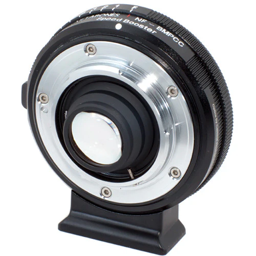 Metabones Speed Booster adaptor- Nikon G to BMPCC Micro FourThirds (Black Matt) - With Tripod Foot (MB_SPNFG-BMPCC-BM1) - Image 7